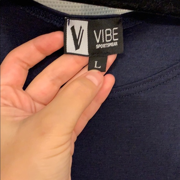 Navy tank top fit and flare/skater dress (L) - Picture 4 of 5